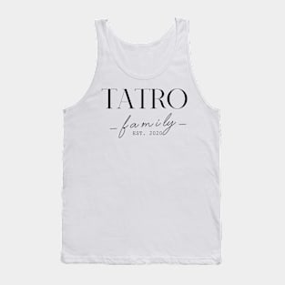 Tatro Family EST. 2020, Surname, Tatro Tank Top